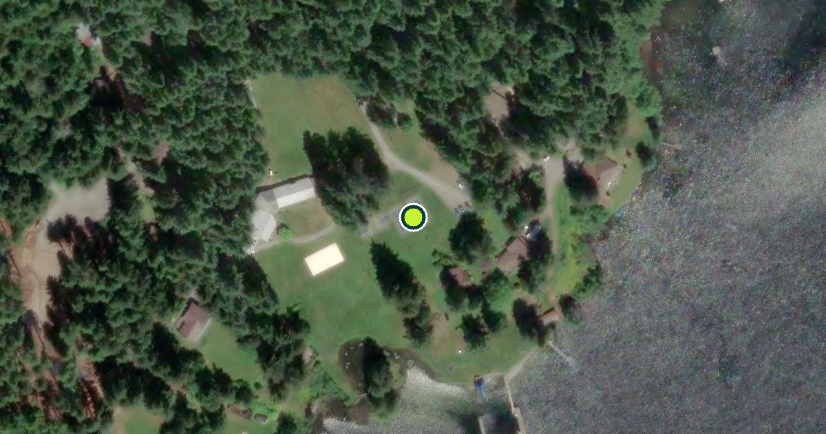 Satellite view of Island County Pickleball Courts