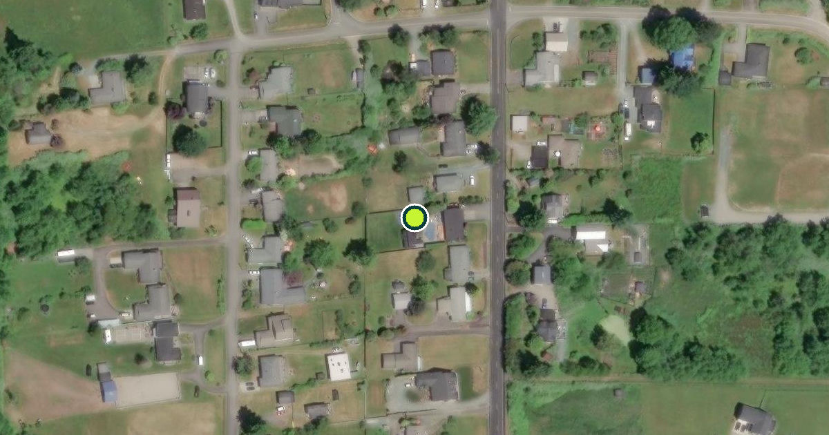 Satellite view of Island County Pickleball Courts