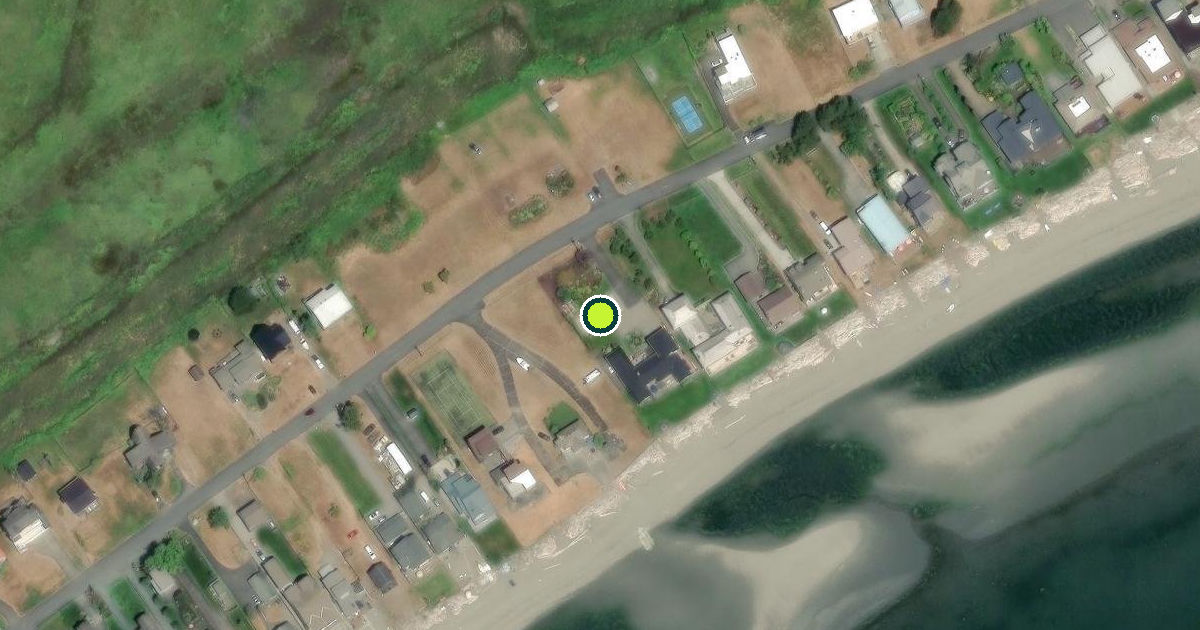 Satellite view of Island County Pickleball Courts