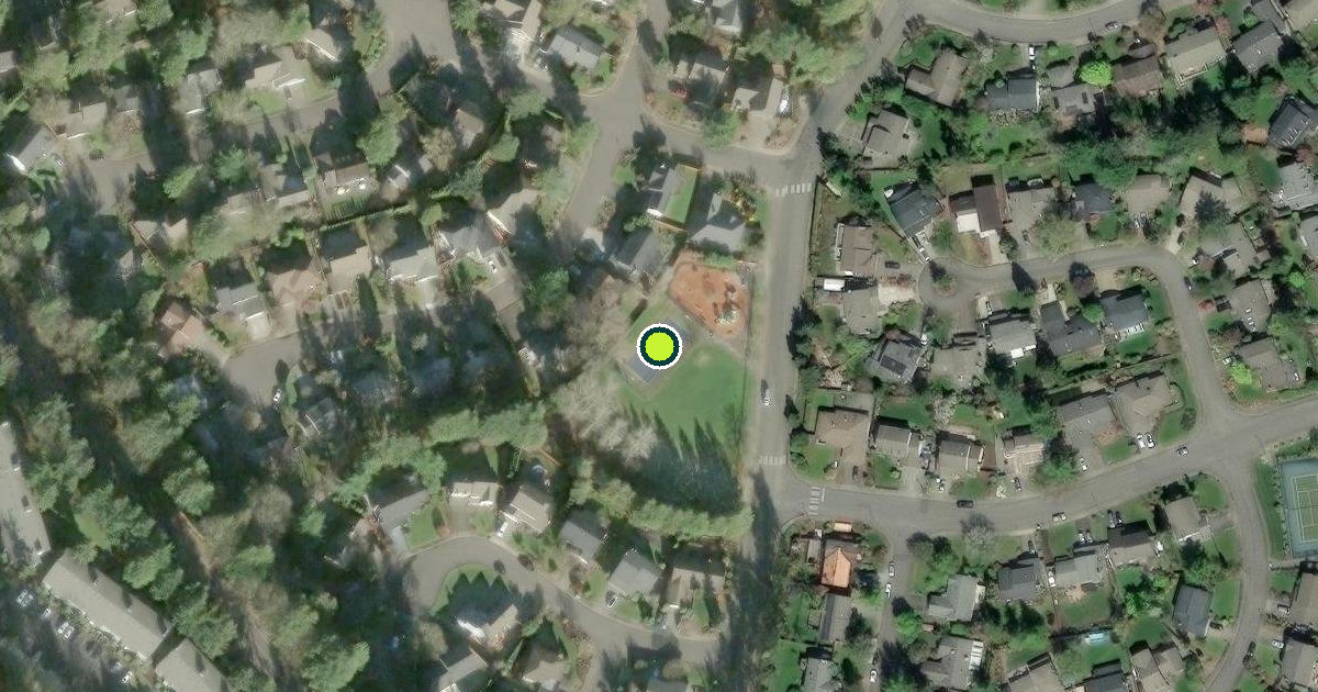 Satellite view of Issaquah Pickleball Courts