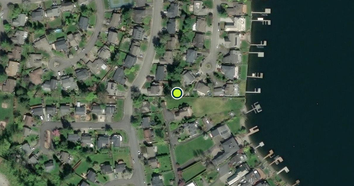 Satellite view of Issaquah Pickleball Courts