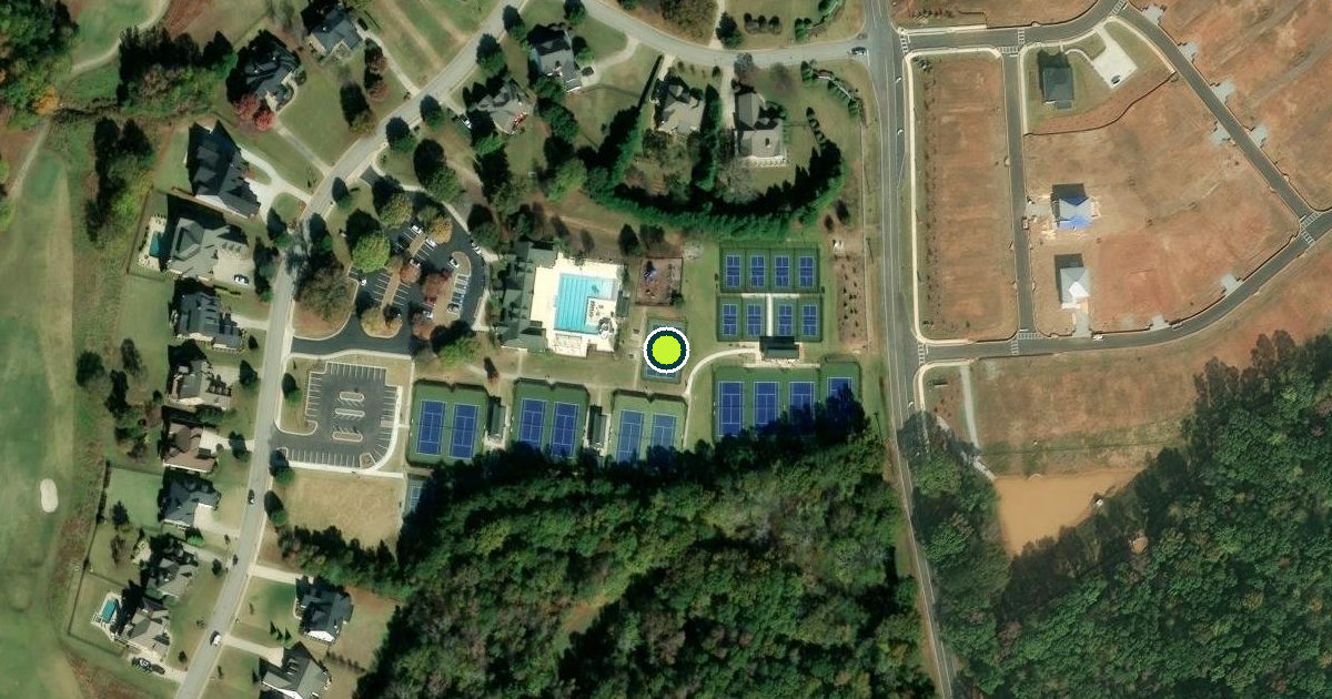 Satellite view of Jackson County Pickleball Courts