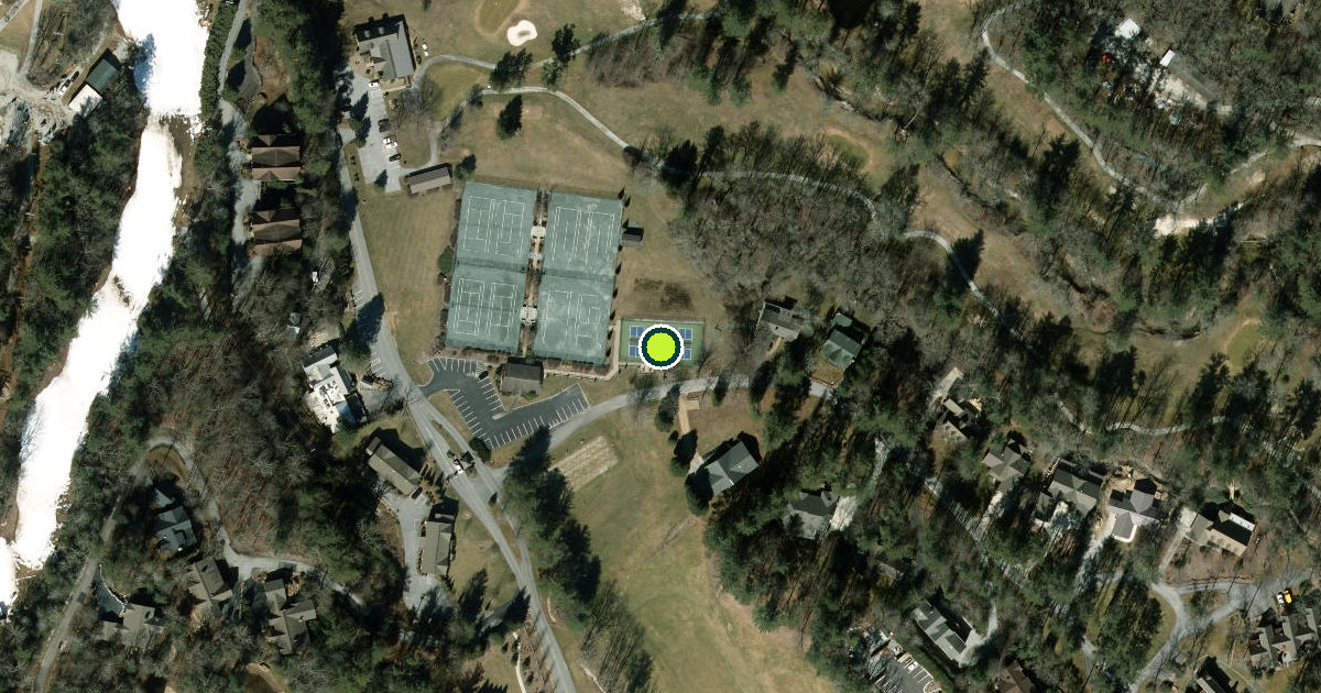 Satellite view of Jackson County Pickleball Courts