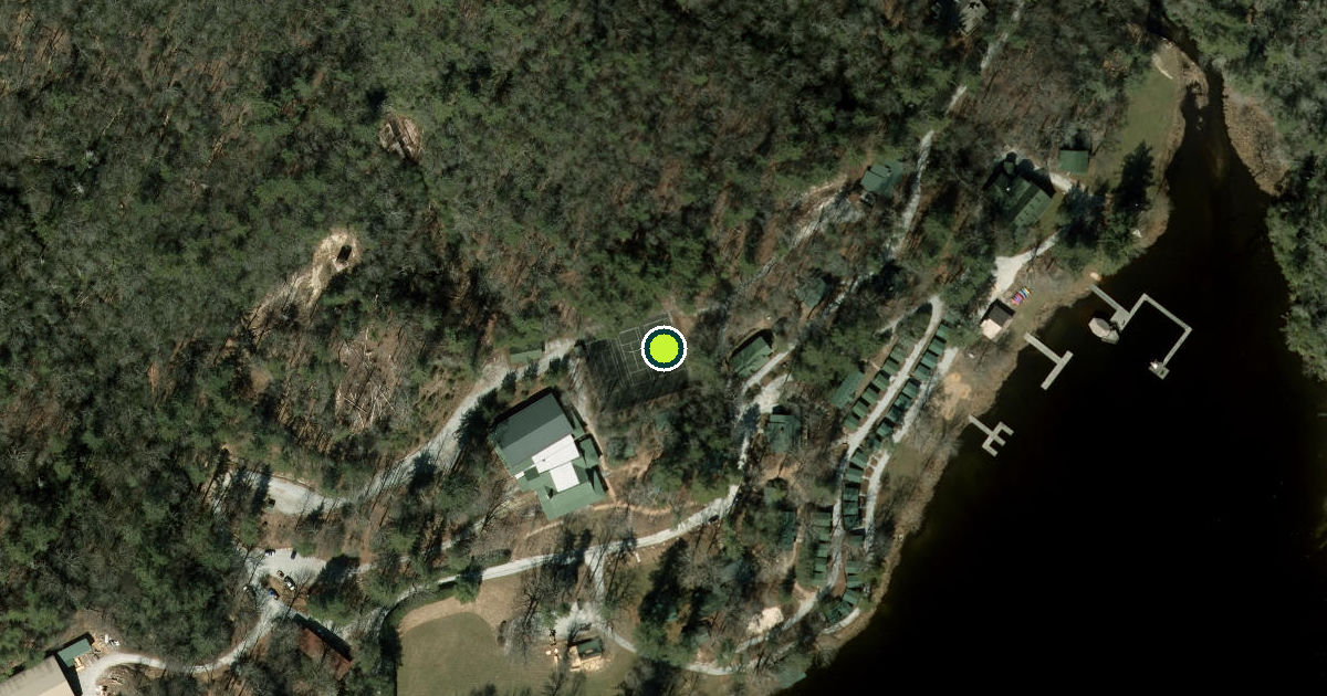 Satellite view of Jackson County Pickleball Courts