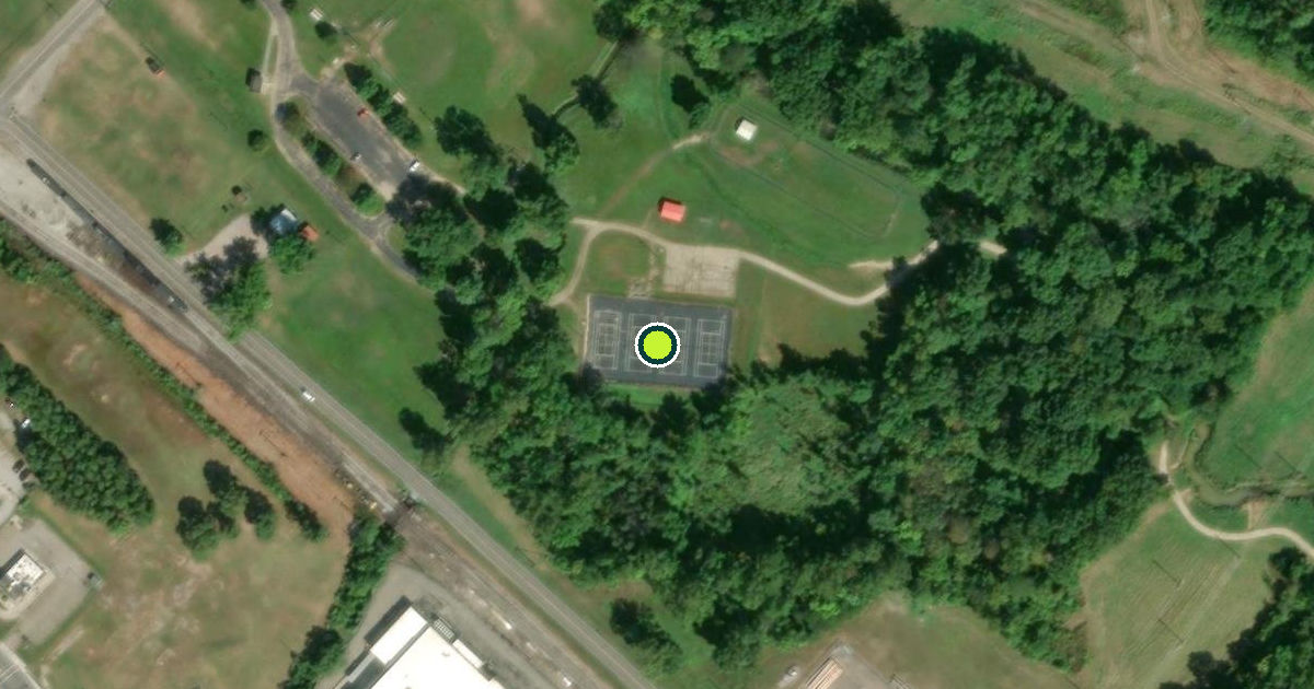 Satellite view of Jackson Pickleball Courts