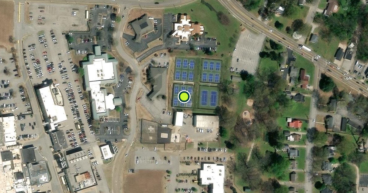 Satellite view of Jackson Pickleball Courts