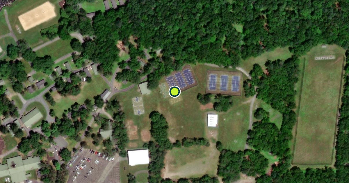 Satellite view of Jackson Township Pickleball Courts