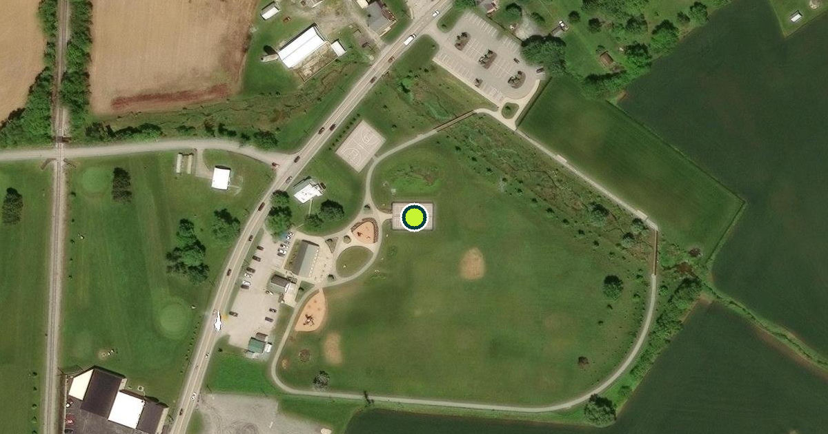 Satellite view of Jackson Township Pickleball Courts