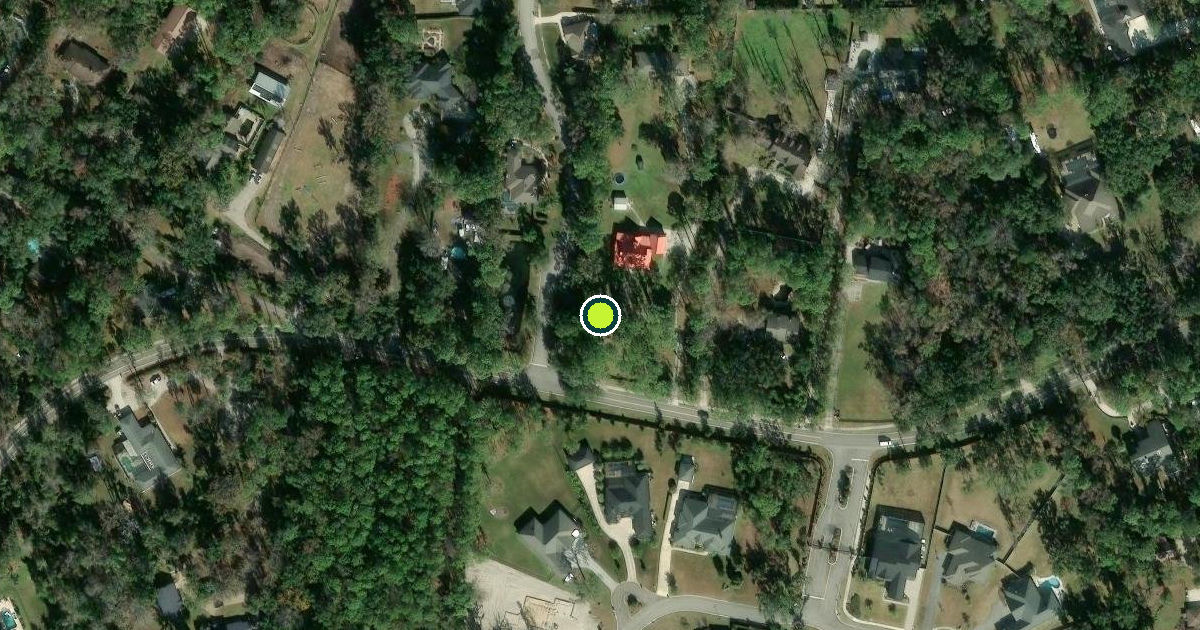 Satellite view of Jacksonville Pickleball Courts