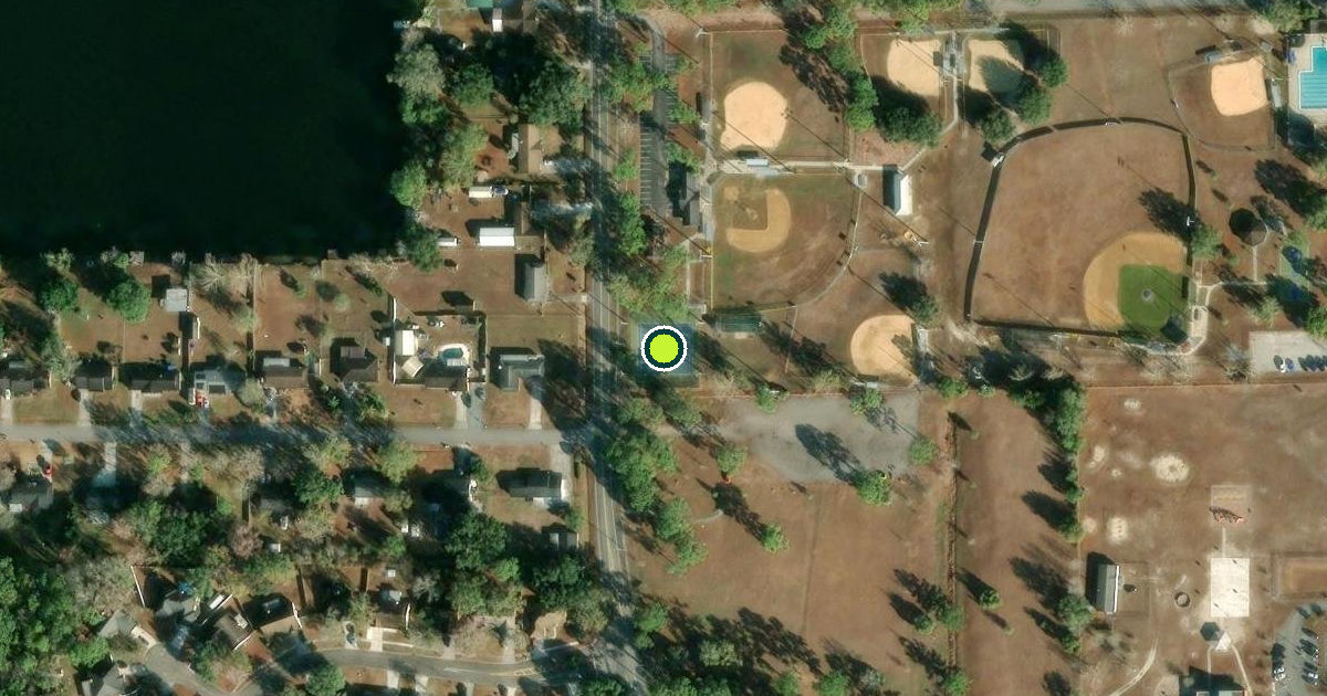 Satellite view of Jacksonville Pickleball Courts