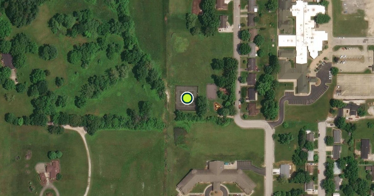 Satellite view of Jasper Pickleball Courts