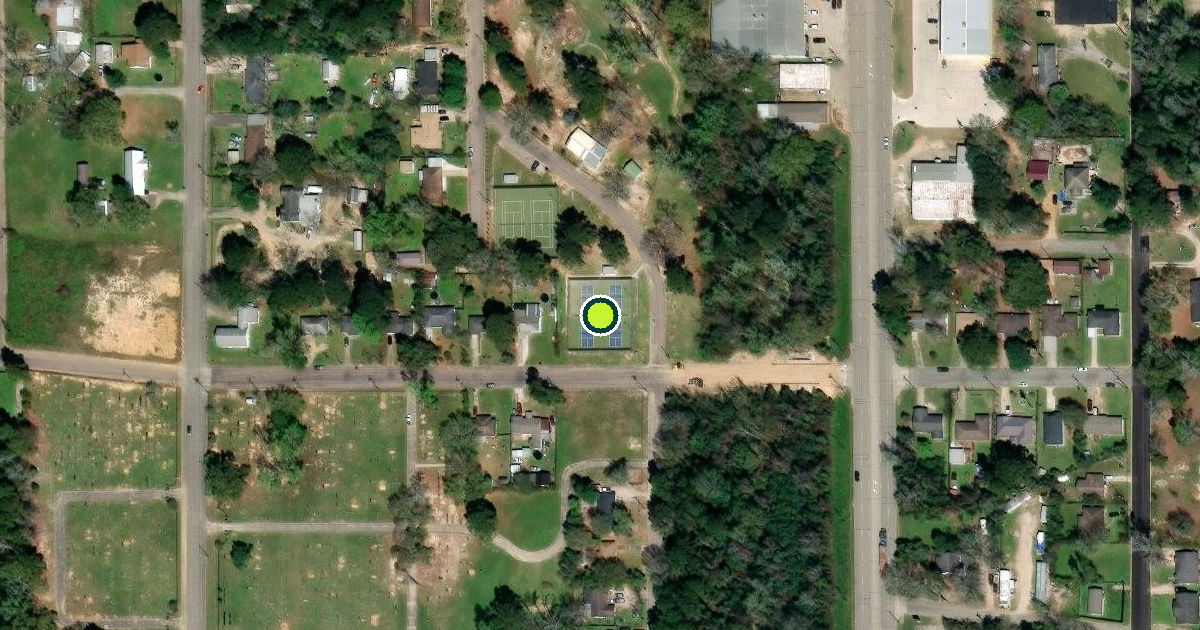 Satellite view of Jasper Pickleball Courts
