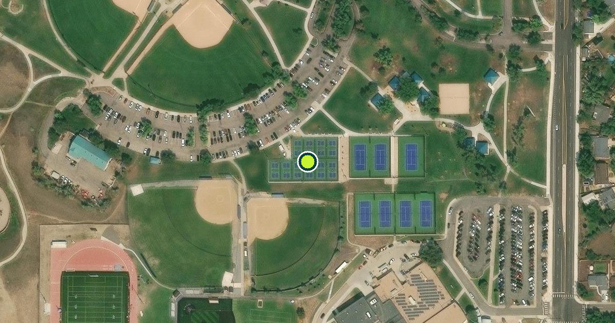 Satellite view of Jefferson County Pickleball Courts