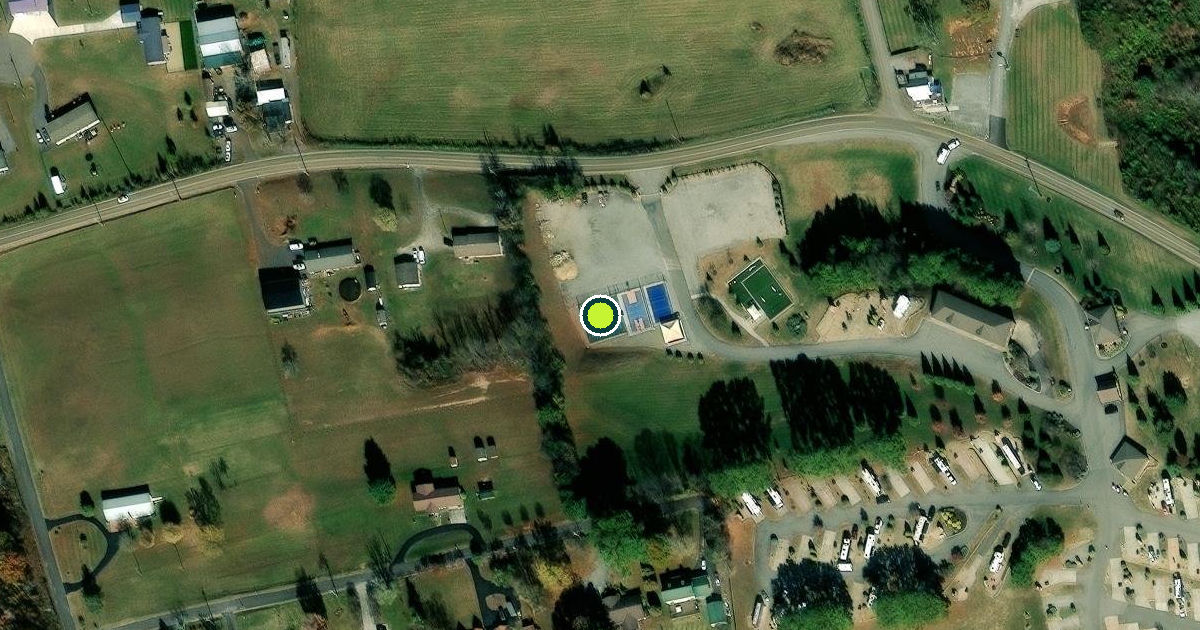 Satellite view of Jefferson County Pickleball Courts