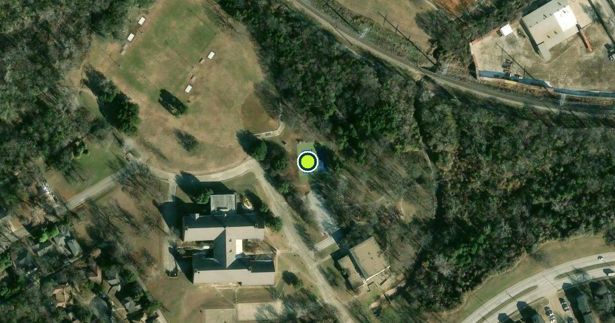 Satellite view of John Phelps Park Pickleball Courts
