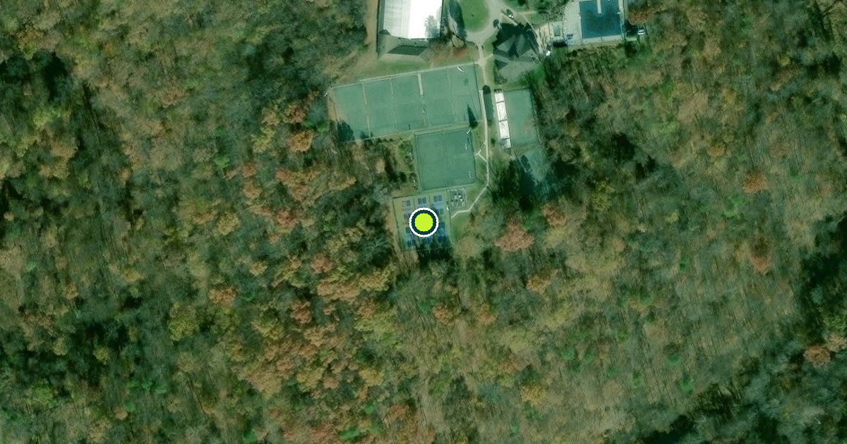 Satellite view of Kanawha County Pickleball Courts
