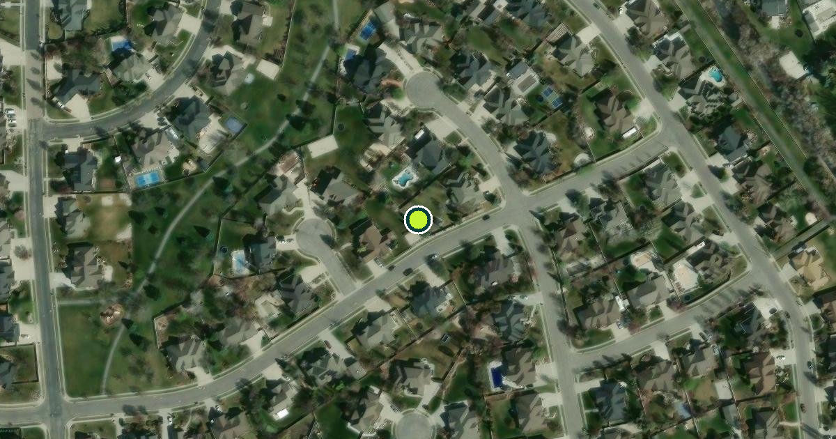 Satellite view of Kaysville Pickleball Courts