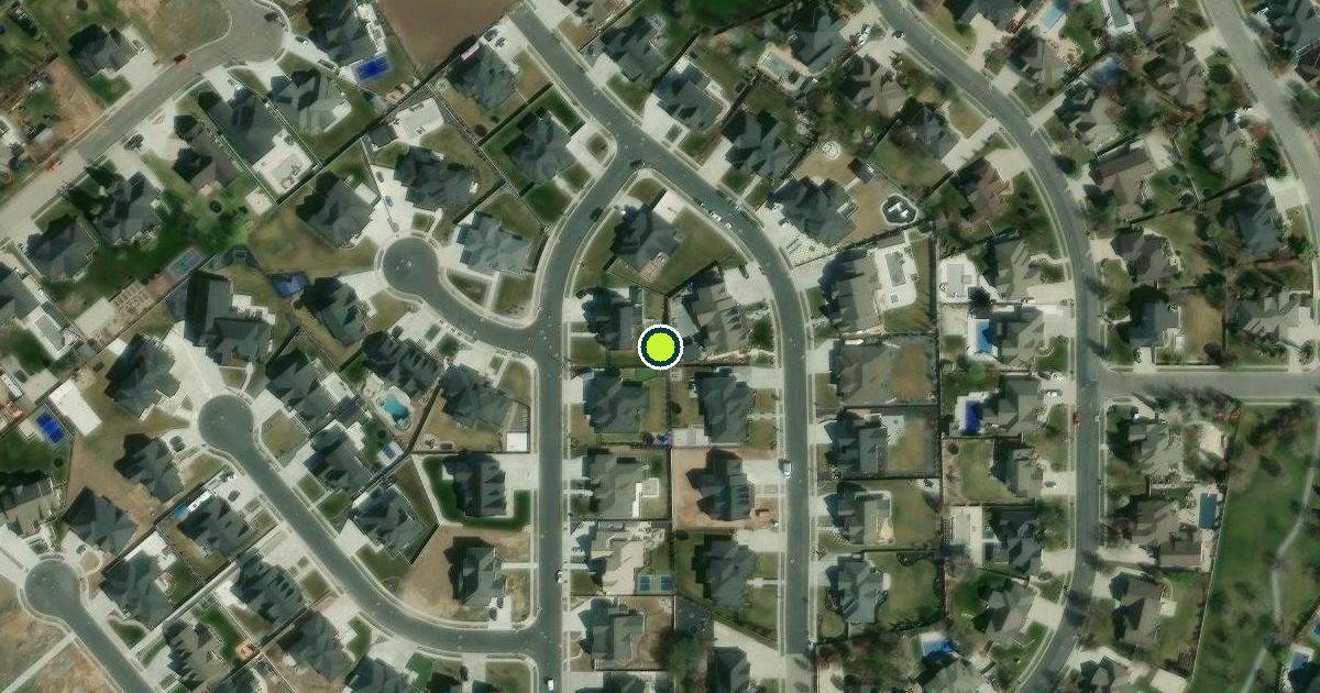 Satellite view of Kaysville Pickleball Courts