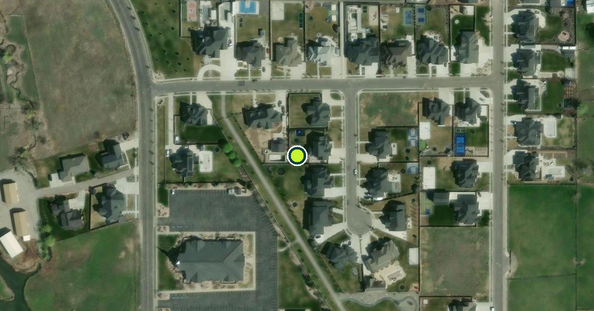 Satellite view of Kaysville Pickleball Courts