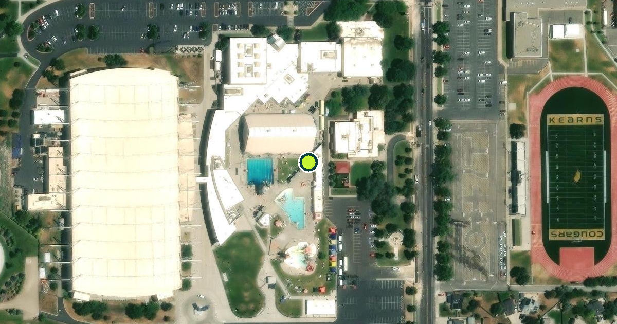 Satellite view of Kearns Oquirrh Park Fitness Center