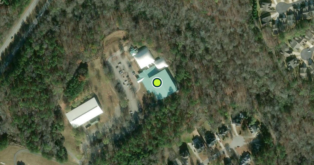 Satellite view of Kedron Fieldhouse