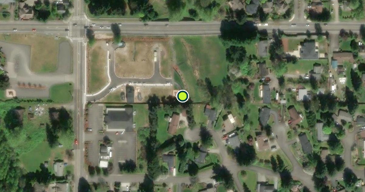 Satellite view of Kent Pickleball Courts