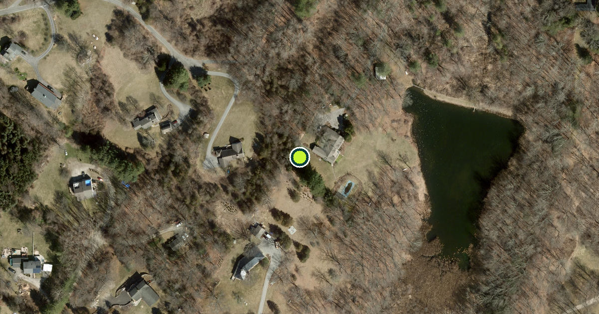 Satellite view of Kent Pickleball Courts