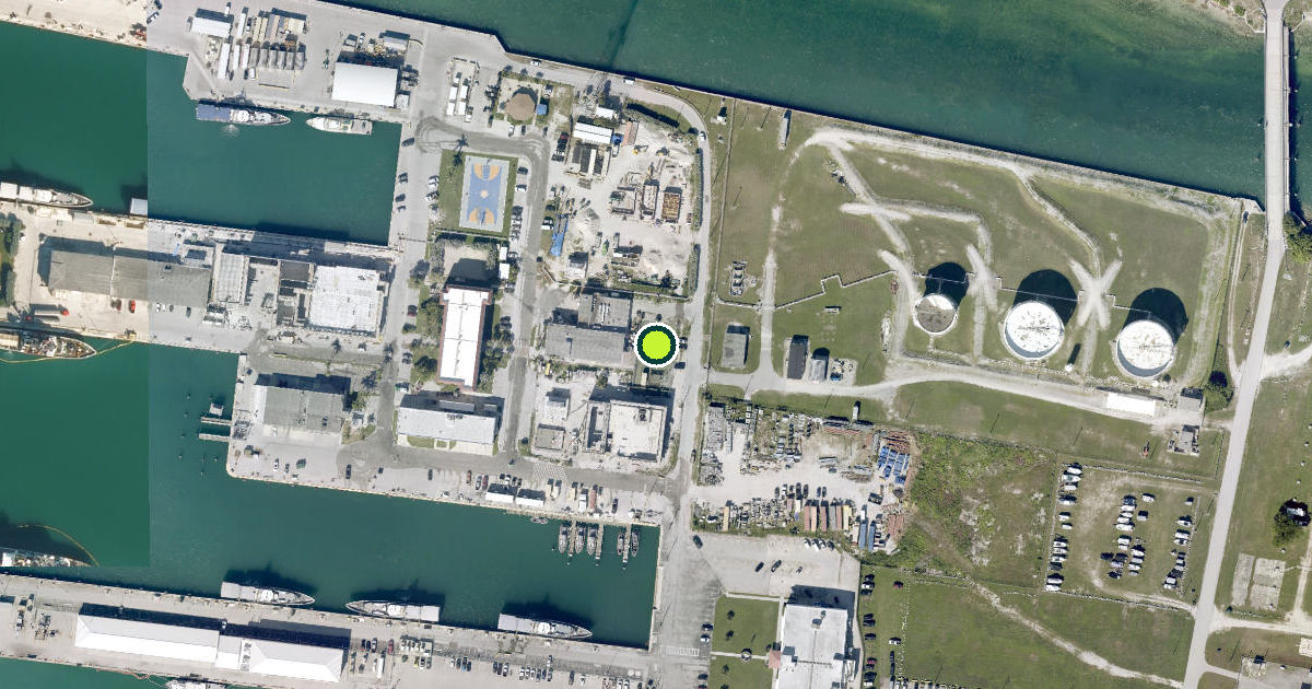 Satellite view of Key West Pickleball Courts