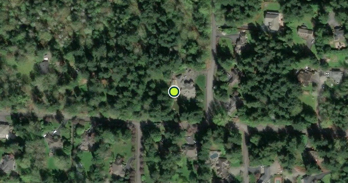 Satellite view of King County Pickleball Courts