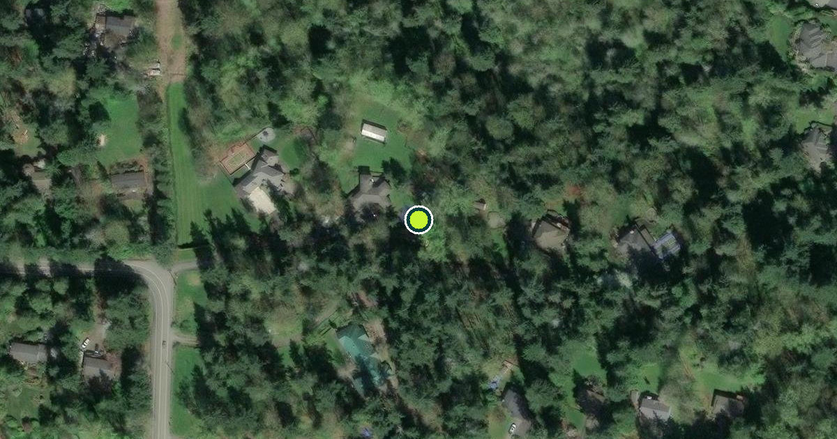 Satellite view of King County Pickleball Courts
