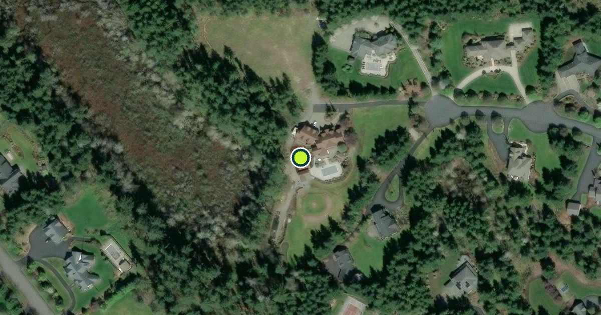 Satellite view of King County Pickleball Courts