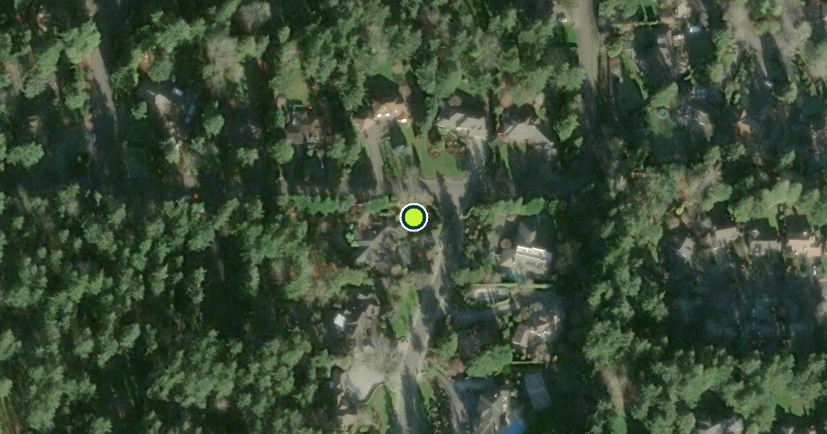 Satellite view of King County Pickleball Courts