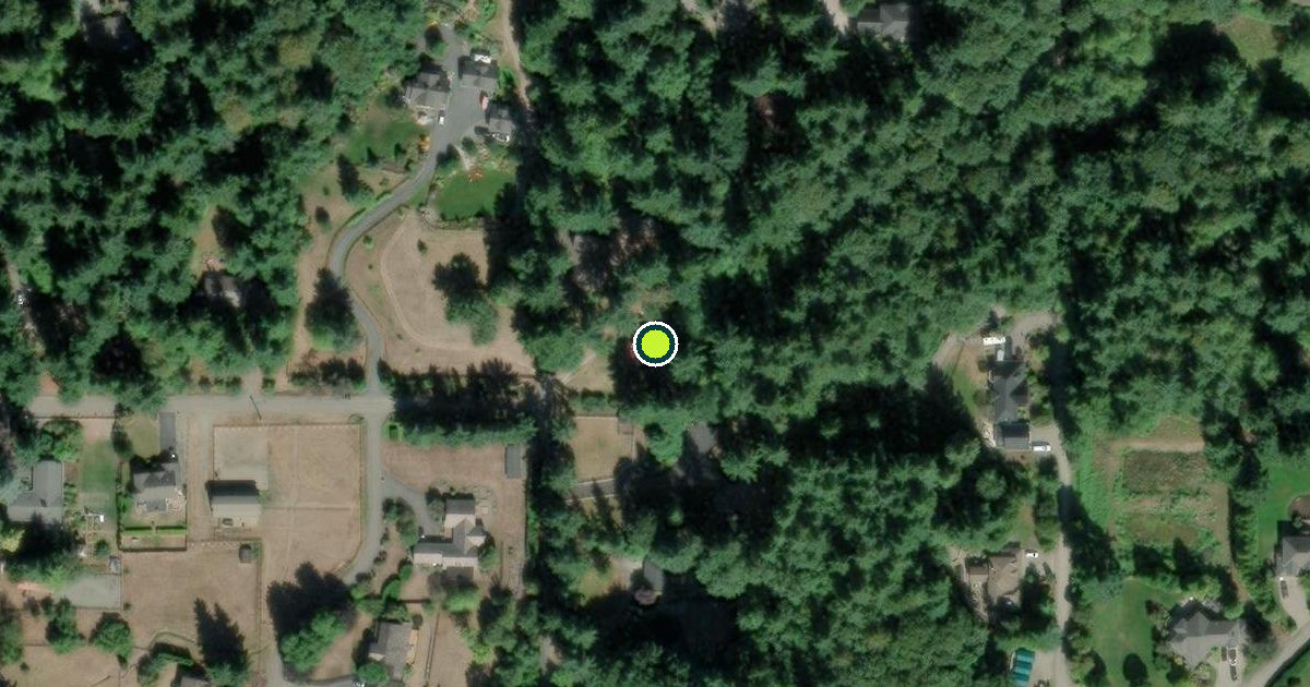 Satellite view of King County Pickleball Courts
