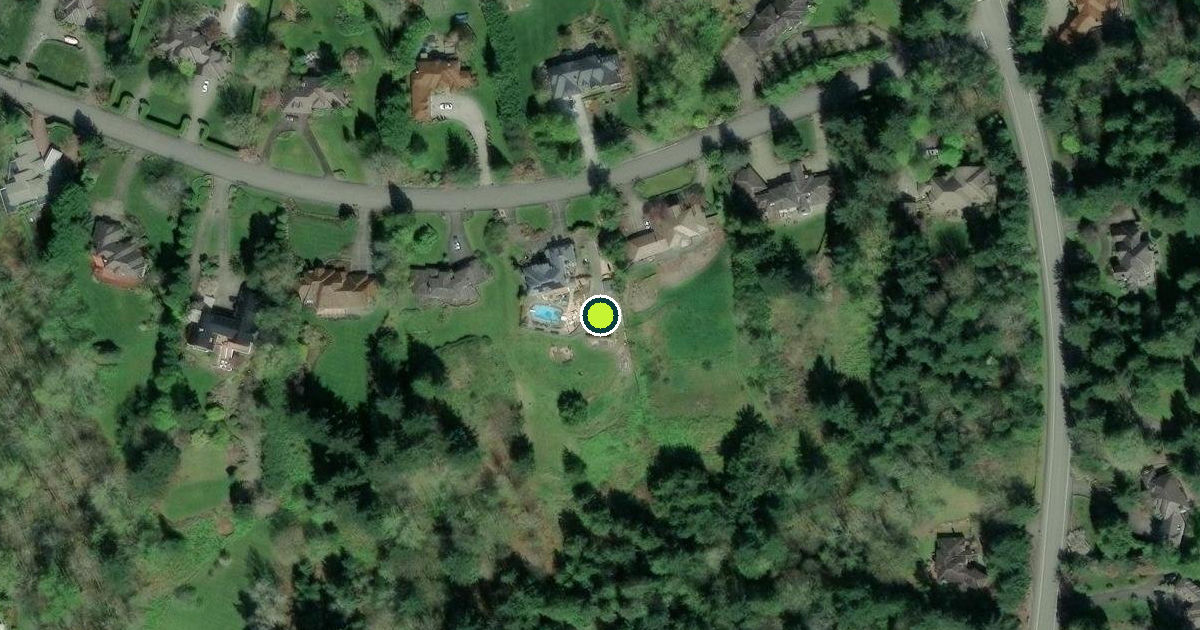 Satellite view of King County Pickleball Courts