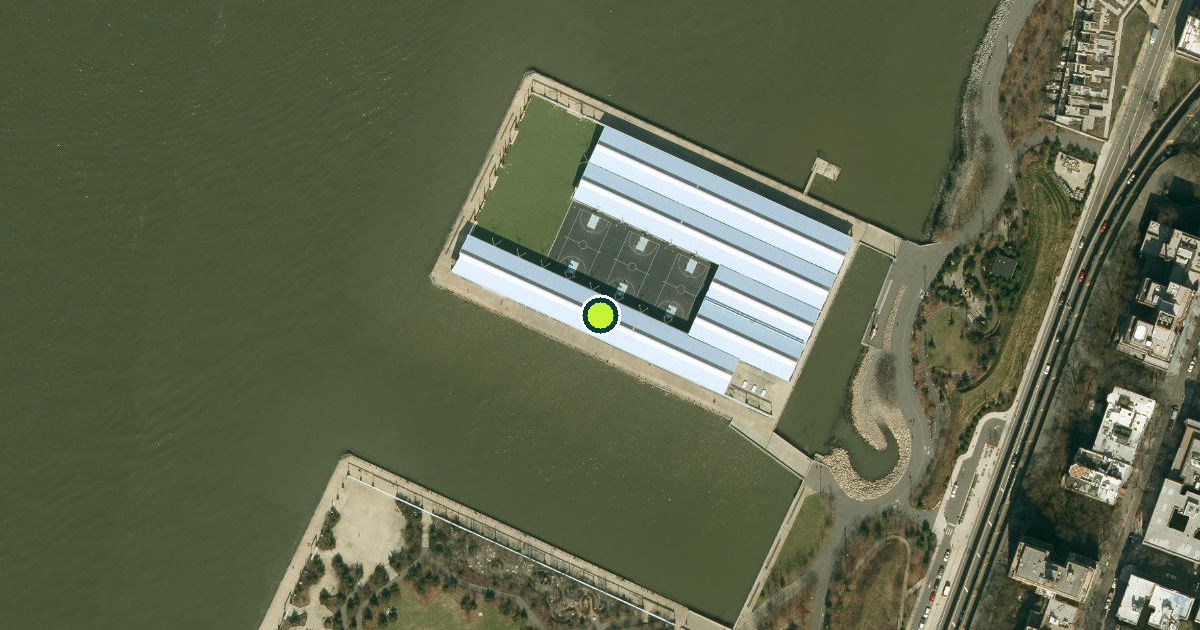 Satellite view of Kings County Pickleball Courts