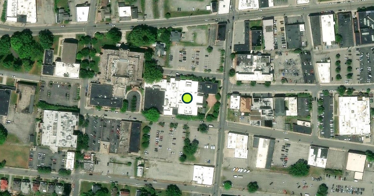Satellite view of Kirk Family YMCA