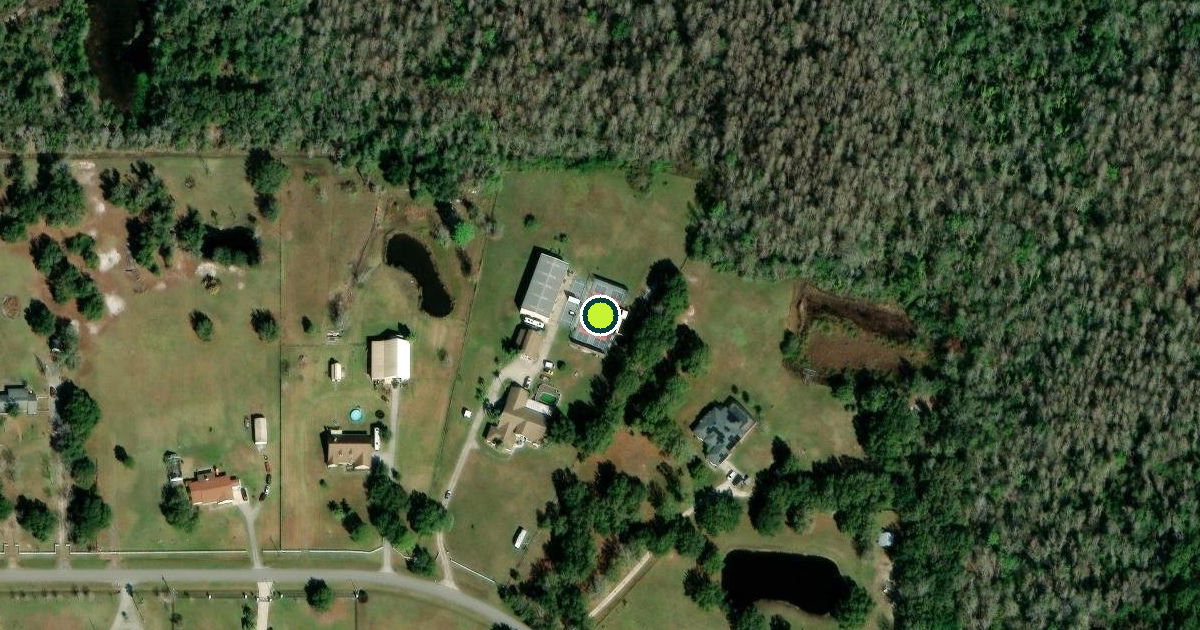 Satellite view of Kissimmee Pickleball Courts