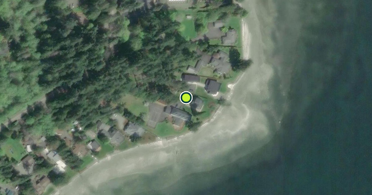 Satellite view of Kitsap County Pickleball Courts