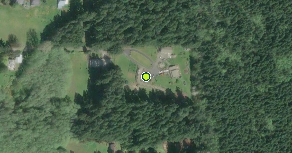 Satellite view of Kitsap County Pickleball Courts