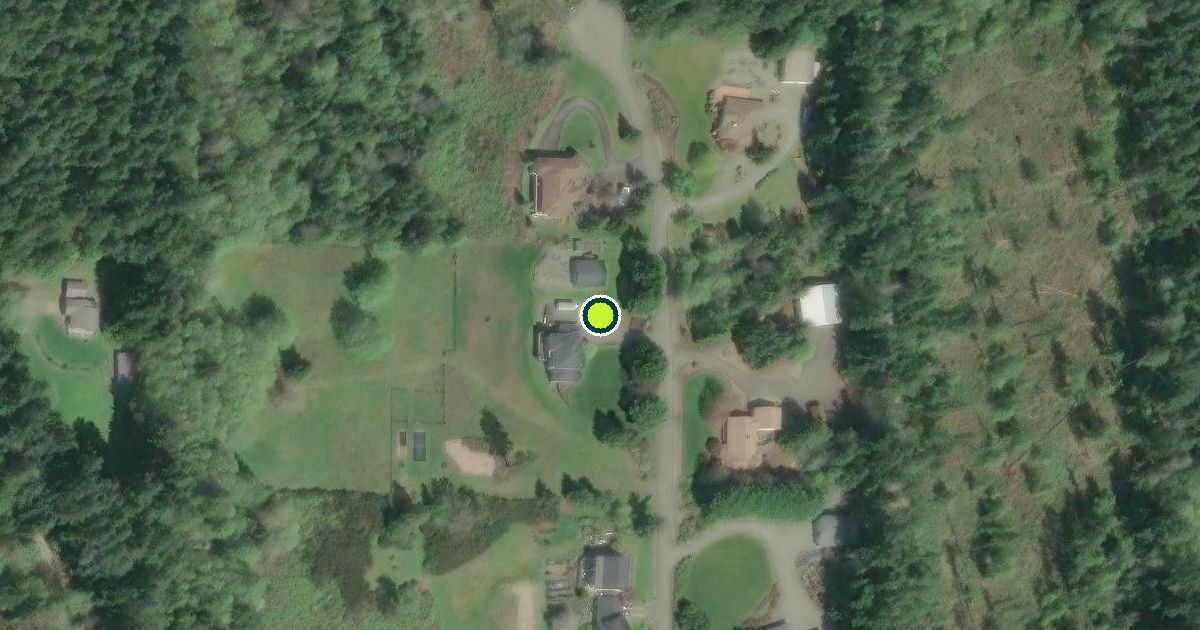 Satellite view of Kitsap County Pickleball Courts