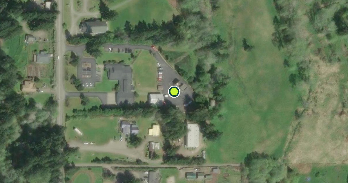 Satellite view of Kitsap County Pickleball Courts
