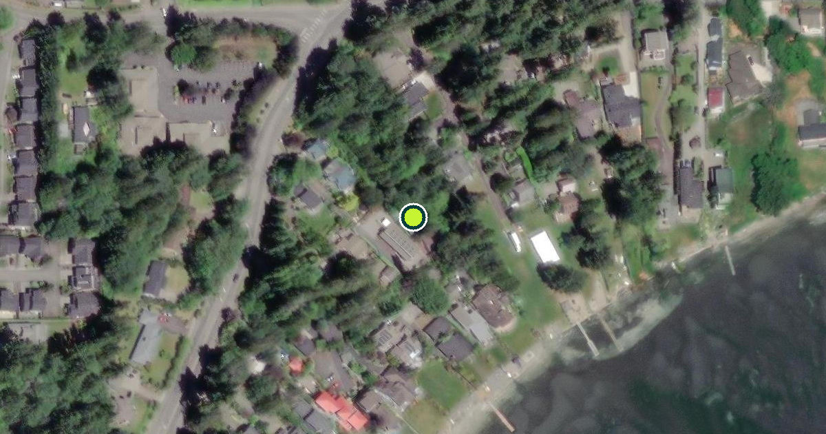 Satellite view of Kitsap County Pickleball Courts
