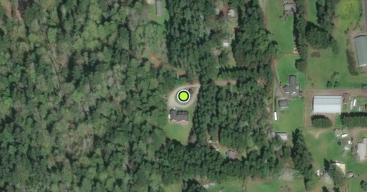 Satellite view of Kitsap County Pickleball Courts