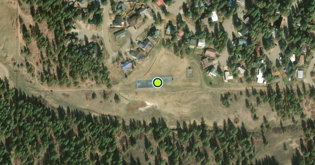 Satellite view of La Plata County Pickleball Courts