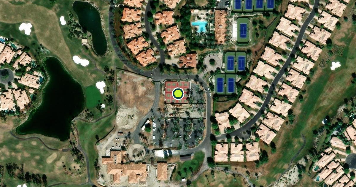 Satellite view of La Quinta Pickleball Courts