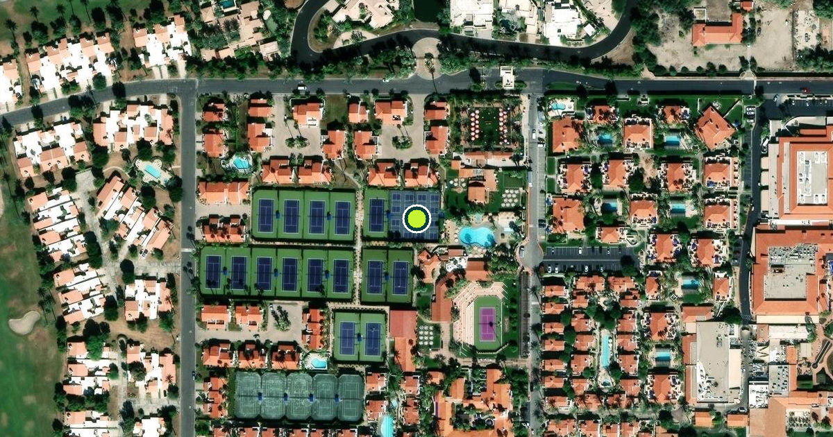 Satellite view of La Quinta Pickleball Courts