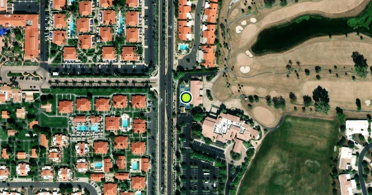 Satellite view of La Quinta Pickleball Courts