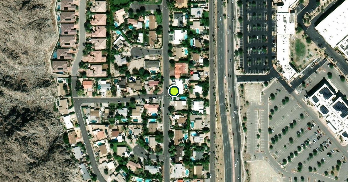 Satellite view of La Quinta Pickleball Courts
