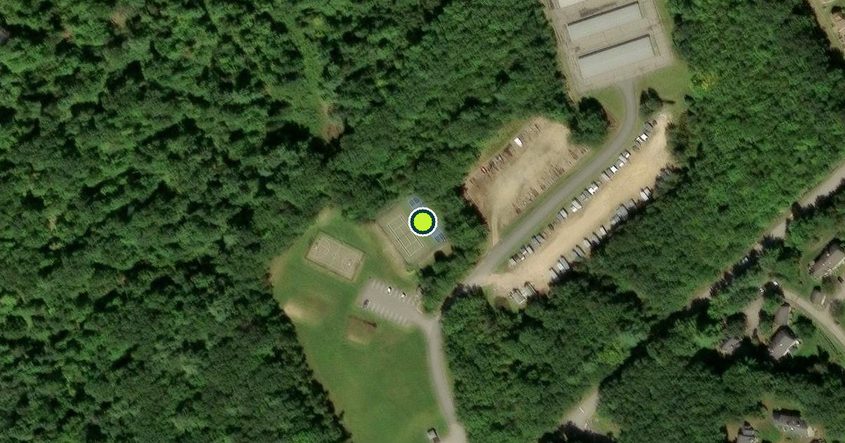 Satellite view of Laconia Pickleball Courts