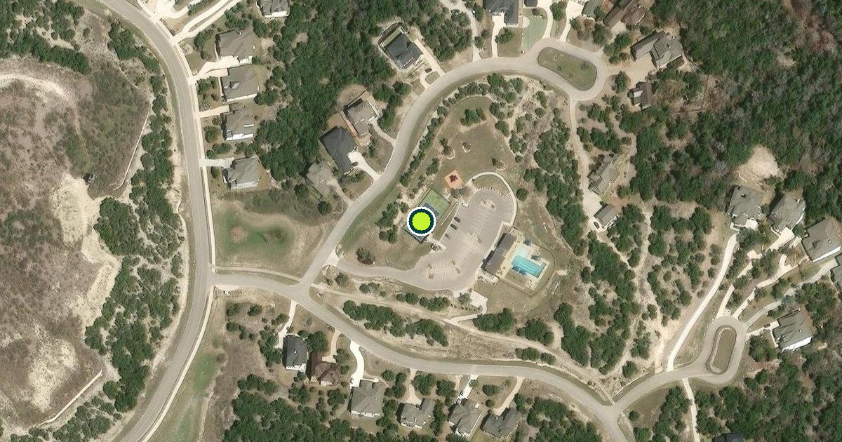 Satellite view of Lago Vista Pickleball Courts